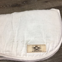 Memory Foam Half Pad *gc, older, pilly, stains, mnr hair, rubs, dingy, puckers, creased
