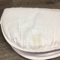 Memory Foam Half Pad *gc, older, pilly, stains, mnr hair, rubs, dingy, puckers, creased
