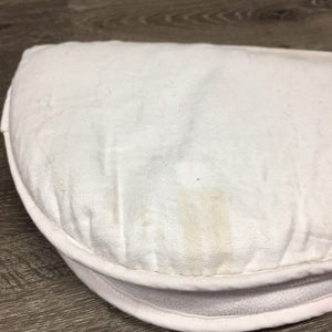 Memory Foam Half Pad *gc, older, pilly, stains, mnr hair, rubs, dingy, puckers, creased