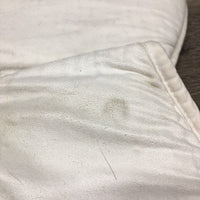 Memory Foam Half Pad *gc, older, pilly, stains, mnr hair, rubs, dingy, puckers, creased
