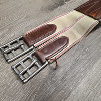 Lg Belly Girth, D Ring, Center Strap, 2x els *vgc, mnr dirt, scratches, rubs, loose thread & dirt?dust