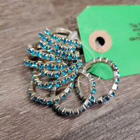 10 Bling Braiding Elastics *xc, like new