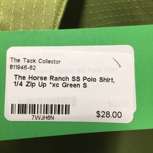 SS Polo Shirt, 1/4 Zip Up *xc