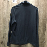 JUNIORS Fleece Sweater, 1/4 Zip Up *vgc, mnr hair