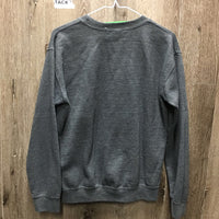 LS Sweatshirt "Equestrian Evnt" *gc, mnr pills, hair
