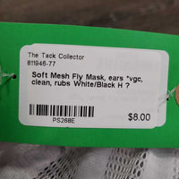 Soft Mesh Fly Mask, ears *vgc, clean, rubs
