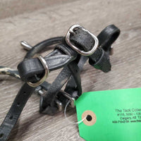Pr Smooth Rowel Spurs, rubber guards, lthr straps *vgc/gc, mnr dirt, scuffs
