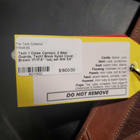 17.5" *adj set MW 5.5" Tech 1 Close Contact, 2 Billet Guards, Tech1 Black Nylon Cover, Med & Lg Back Blocks, Wool Flocking, Flaps: Top: 14"L x 13"W Serial #: 21 06 0797 73 5 FMRO
