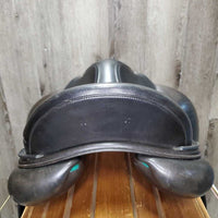 18" *XW 6.5" Equipe Bocelli Monoflap Dressage, Red Equipe Cover, Foam Panels, Lg Velcro Front Blocks, Flaps: 16.5"L x 11.25"W Serial #: 18 N 22970514 DBOEM +1 M1
