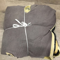 Med Winter Blanket, 2 legs *gc, clean, wpf, v. faded, snags, repairs, rubs, mnr hair
