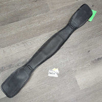 Gel Center Neoprene Dressage Short Girth, 2x els *gc/fair, rough & split edges, stretched elastic, frayed keepers, dirt
