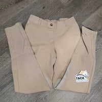 Hvy Cotton Breeches, Pull on *gc/fair, seam holes, rubs, stains, undone stitching, older

