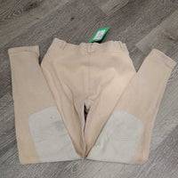 Hvy Cotton Breeches, Pull on *gc/fair, seam holes, rubs, stains, undone stitching, older

