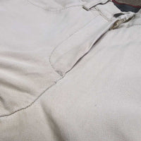 Euro Seat Breeches *gc, older, discolored seat & legs, shrunk?puckered, stains, seam puckers, threads, seam pulls & thin spot
