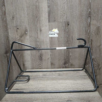 Metal Hanging Saddle Rack *vgc, paint, chips, rust, mnr dirt
