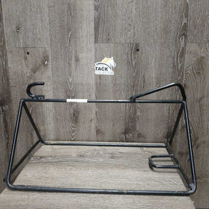 Metal Hanging Saddle Rack *vgc, paint, chips, rust, mnr dirt
