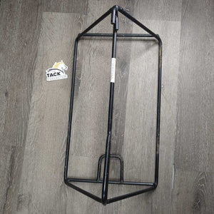 Metal Hanging Saddle Rack *vgc, paint, chips, rust, mnr dirt