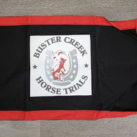 Cordura Closed Stall Guard "Buster Creek Horse Trials" *vgc, mnr stains, dirt & edge frays