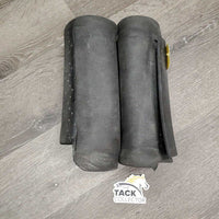 2 Foam Leg Protectors *gc, mnr dents, dirty, rubs, scrapes & hair
