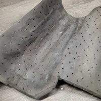 2 Foam Leg Protectors *gc, mnr dents, dirty, rubs, scrapes & hair, ripped
