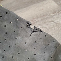 2 Foam Leg Protectors *gc, mnr dents, dirty, rubs, scrapes & hair, ripped