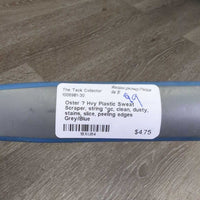 Hvy Plastic Sweat Scraper, string *gc, clean, dusty, stains, slice, peeling edges
