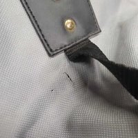 Saddle Carry Storage Bag, zipper *gc/fair, older, stains, rubs, scrapes Zipper: oxidized & stiff, slice
