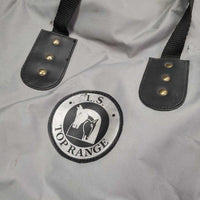Saddle Carry Storage Bag, zipper *gc/fair, older, stains, rubs, scrapes Zipper: oxidized & stiff, slice
