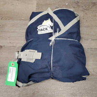 Cotton Stable Sheet, 2 legs *vgc, clean, mnr frays, threads, faded, rubs, pills
