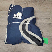 Cotton Stable Sheet, 2 legs *vgc, clean, mnr frays, threads, faded, rubs, pills
