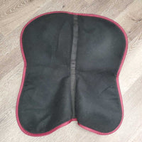 Half Pad Cover ONLY*gc, clean, faded, rubs, clumpy, hair, mnr discolored
