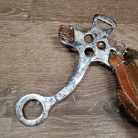 English Hackamore, chain *gc/fair, dirty, tied & taped, v.dirty, hair