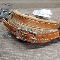English Hackamore, chain *gc/fair, dirty, tied & taped, v.dirty, hair
