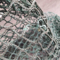 Slow Feed Hay Net *vgc, clean, stains, faded, tearing & frayed strand
