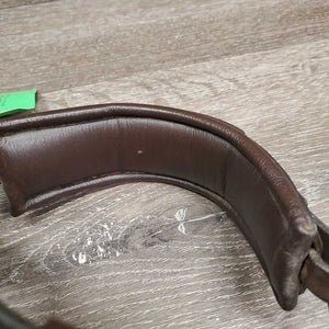 Padded Leather Noseband English Hackamore *xc, mnr dirt & scratches