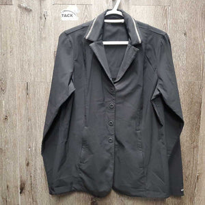 Technical Show Jacket, zip, snaps *gc, mnr cuff stain, lining & collar rubs & pills