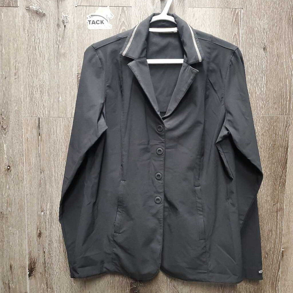 Technical Show Jacket, zip, snaps *gc, mnr cuff stain, lining & collar rubs & pills