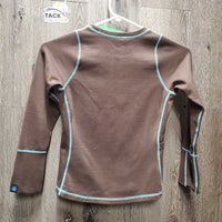 JUNIORS LS Sweat Shirt *vgc, seam rubs & frays, loose thread

