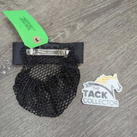 Mesh Hair Net, Ribbon Bow, Barrett *xc/like new
