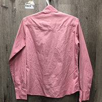 LS Show Shirt, 1 button Collar *vgc, vmnr. hair, older
