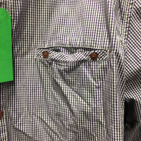 Redsquad LS Western Shirt, buttons, Roll up sleeves *vgc, crinkled
