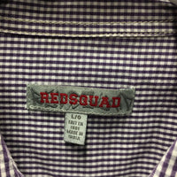Redsquad LS Western Shirt, buttons, Roll up sleeves *vgc, crinkled
