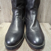 Lined Dress Boots, zips, tags *New
