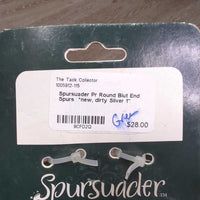 Pr Round Blut End Spurs *new, dirty
