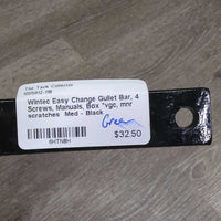 Easy Change Gullet Bar, 4 Screws, Manuals, Box *vgc, mnr scratches
