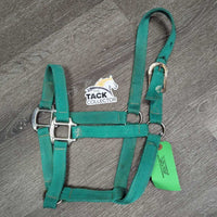 Thin Nylon Halter *fair, rubs, rusty, stains, faded, dirt
