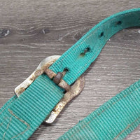 Thin Nylon Halter *fair, rubs, rusty, stains, faded, dirt
