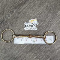 Curved Loose Ring Western Bit *DECORATION ONLY *fair, v.rusty, scuffs, scrapes
