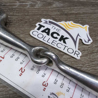 Thick Hvy Eggbutt Bit, Small Rings *gc, clean, stains, scuffs, scratches
