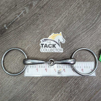 Thick Hollow Mouth Loose Ring Bit *gc, clean, residue, scratches, scuffs
